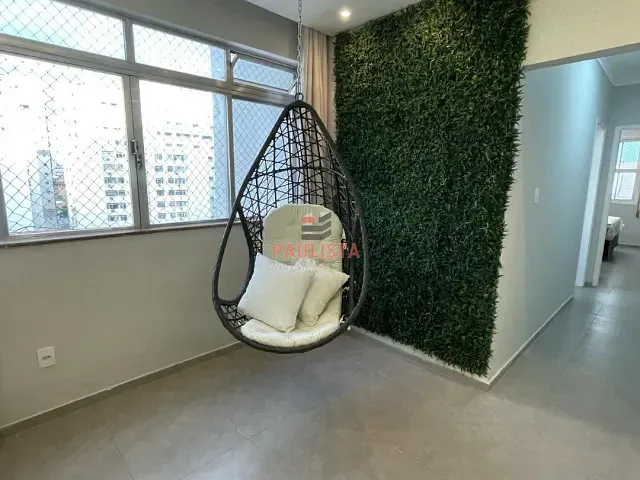 Apartamento com 169m² 3 quartos e 3 banheiros, à venda ou para alugar, no bairro Pompéia em Santos