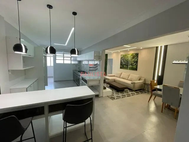 Apartamento com 169m² 3 quartos e 3 banheiros, à venda ou para alugar, no bairro Pompéia em Santos