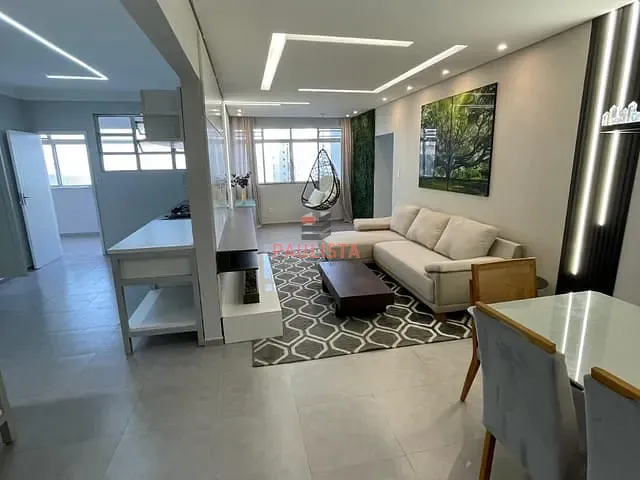 Apartamento com 169m² 3 quartos e 3 banheiros, à venda ou para alugar, no bairro Pompéia em Santos