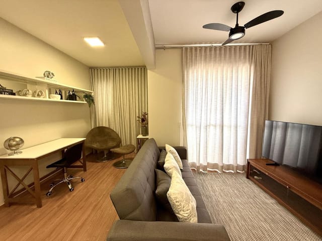 Foto do Apartamento - SUNSET FARIA LIMA MOBILIADO | Apartamento mobiliado para locação por R$ 3.800,00, Gleba Fazenda Palhano, Londrina, PR | Human Imóveis