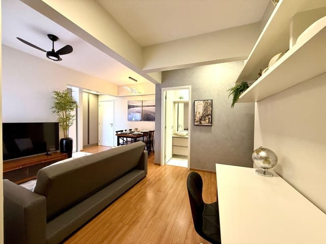 Foto do Apartamento - SUNSET FARIA LIMA MOBILIADO | Apartamento mobiliado para locação por R$ 3.800,00, Gleba Fazenda Palhano, Londrina, PR | Human Imóveis