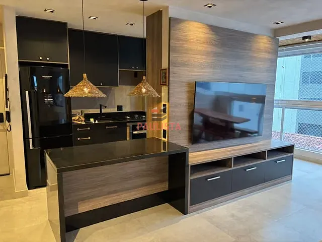 Apartamento 1 quarto e 1 banheiro, à venda, no bairro Ponta da Praia em Santos