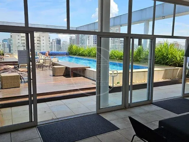 Apartamento com 36m² 1 quarto e 1 banheiro, à venda, no bairro Brooklin Paulista em São Paulo