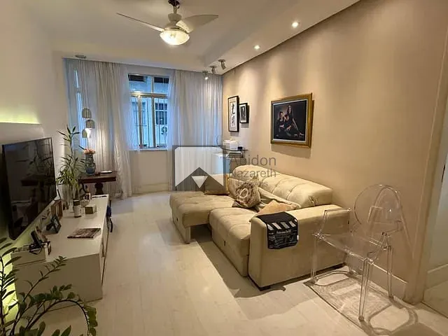 Apartamento com 85m² 2 quartos e 1 banheiro, à venda, no bairro Icaraí em Niterói