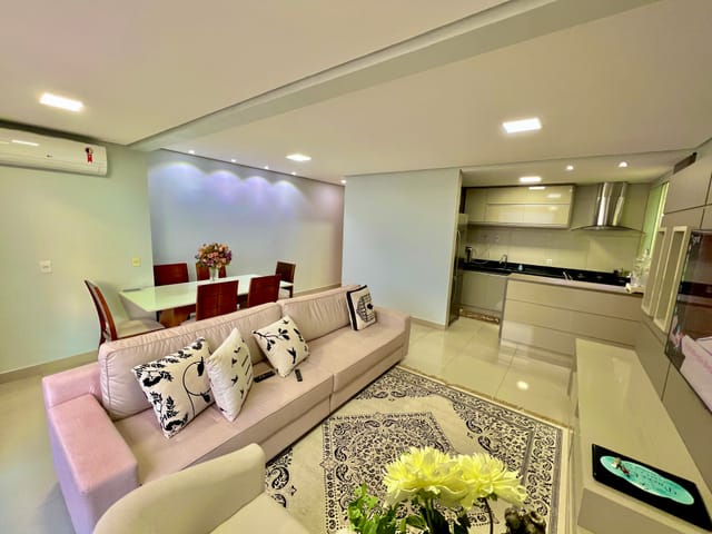 Apartamento com 85m² 3 quartos e 3 banheiros, à venda, no bairro Parque Amazônia em Goiânia