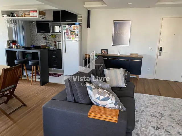 Apartamento com 68m² 2 quartos e 2 banheiros, à venda, no bairro Brooklin em São Paulo