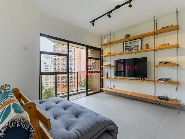 Apartamento 2 quartos e 2 banheiros, para alugar, no bairro Jardim Paulista em São Paulo
