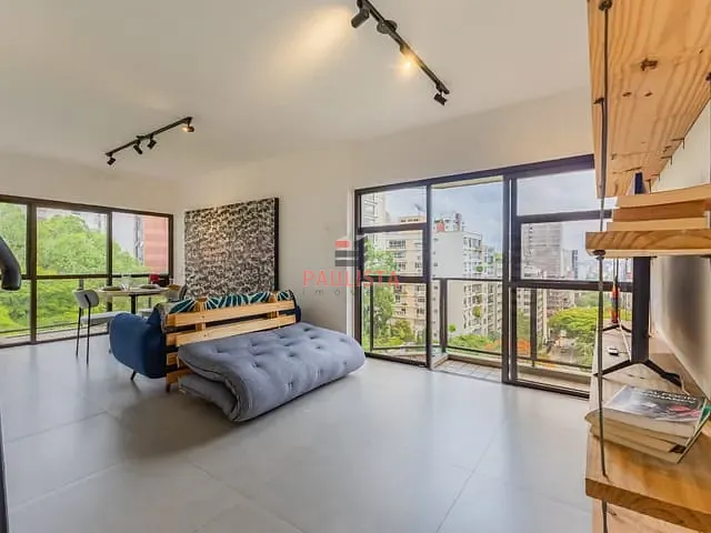 Apartamento 2 quartos e 2 banheiros, para alugar, no bairro Jardim Paulista em São Paulo