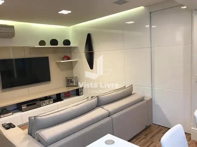 Apartamento com 68m² 1 quarto e 1 banheiro, à venda, no bairro Brooklin em São Paulo