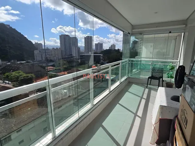 Apartamento 3 quartos e 2 banheiros, à venda, no bairro José Menino em Santos