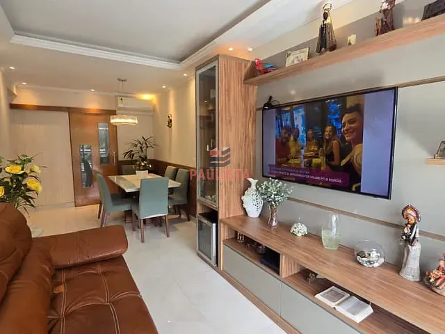 Apartamento 3 quartos e 2 banheiros, à venda, no bairro José Menino em Santos