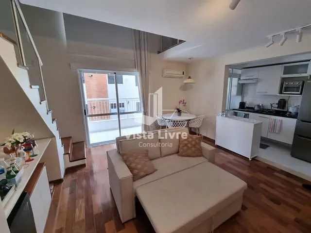 Apartamento com 78m² 1 quarto e 1 banheiro, à venda, no bairro Vila Nova Conceição em São Paulo