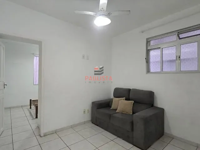 Apartamento 1 quarto e 1 banheiro, para alugar, no bairro Gonzaga em Santos