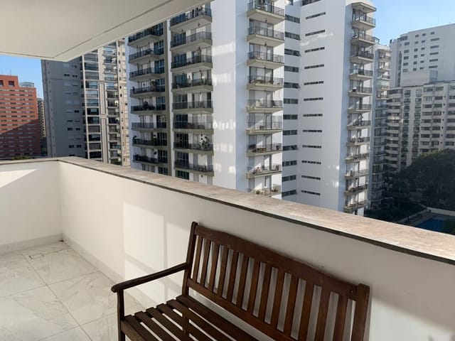 Apartamento com 163m² 4 quartos e 5 banheiros, à venda ou para alugar, no bairro Indianópolis em São Paulo