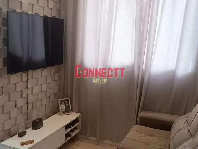 Apartamento com 45m² 2 quartos e 1 banheiro, à venda, no bairro Parque dos Lagos em Ribeirão Preto