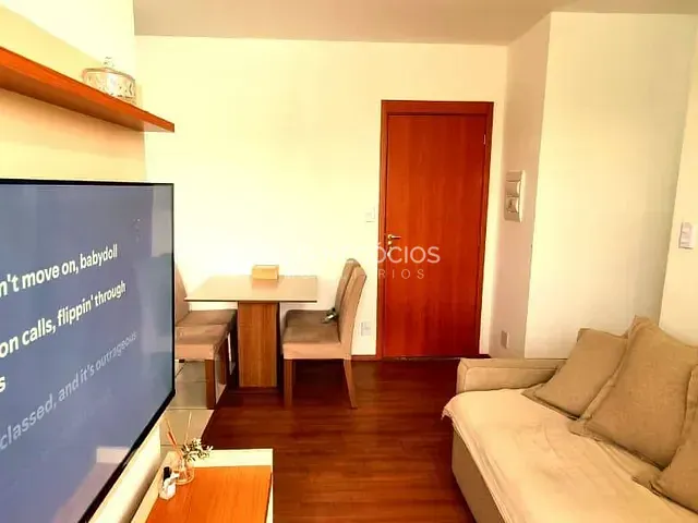 Apartamento com 49m² 2 quartos e 1 banheiro, à venda, no bairro Aparecidinha em Sorocaba