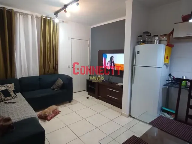 Apartamento com 42m² 2 quartos e 1 banheiro, à venda, no bairro Valentina Figueiredo em Ribeirão Preto