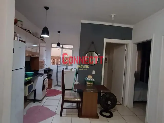 Apartamento com 42m² 2 quartos e 1 banheiro, à venda, no bairro Valentina Figueiredo em Ribeirão Preto