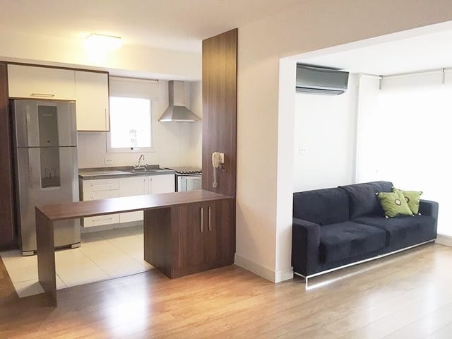 Foto do Apartamento - Apartamento para locação no Paraíso com 79m², 2 quartos e 2 vagas de garagem | Miani Imóveis