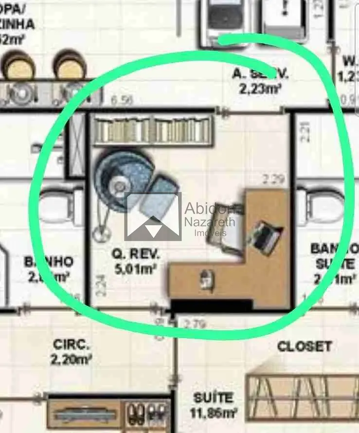 Apartamento, 2 quartos, 100 m² - Foto 46