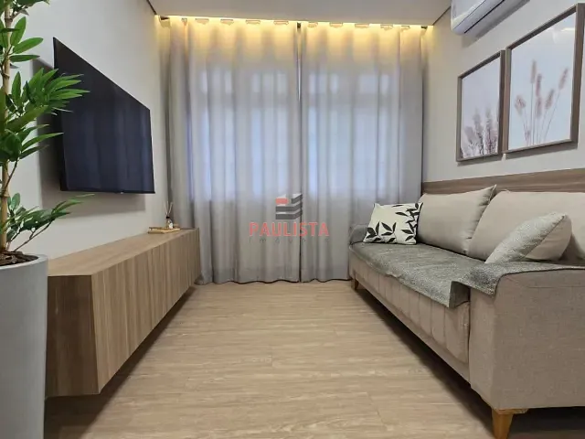 Apartamento 2 quartos e 2 banheiros, à venda ou para alugar, no bairro Boqueirão em Santos
