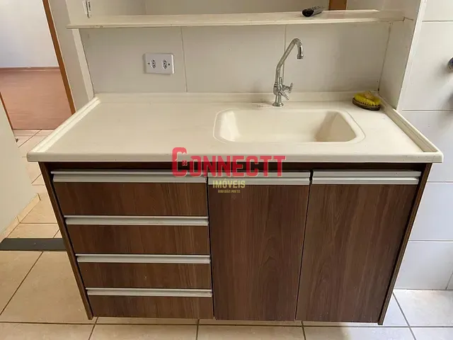 Apartamento com 42m² 2 quartos e 1 banheiro, à venda, no bairro Reserva Real em Ribeirão Preto