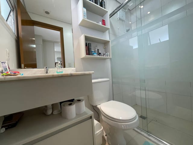 Apartamento com 80m² 2 quartos e 2 banheiros, à venda, no bairro Boqueirão em Praia Grande