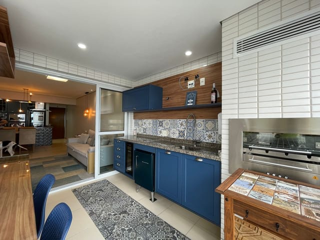 Apartamento com 80m² 2 quartos e 2 banheiros, à venda, no bairro Boqueirão em Praia Grande