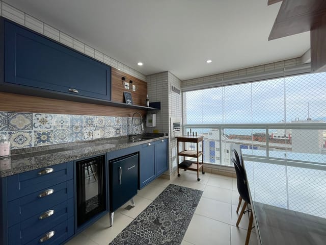 Apartamento com 80m² 2 quartos e 2 banheiros, à venda, no bairro Boqueirão em Praia Grande