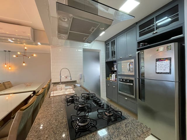 Apartamento com 80m² 2 quartos e 2 banheiros, à venda, no bairro Boqueirão em Praia Grande