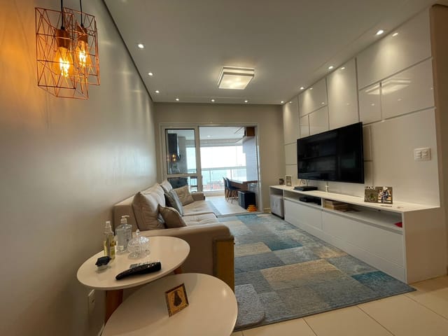 Apartamento com 80m² 2 quartos e 2 banheiros, à venda, no bairro Boqueirão em Praia Grande