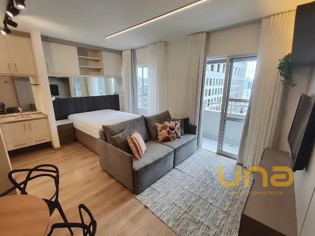 Apartamento 1 quarto e 1 banheiro, para alugar, no bairro CENTRO em Curitiba
