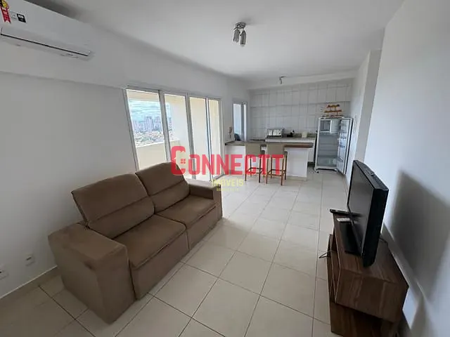 Apartamento 1 quarto e 2 banheiros, para alugar, no bairro Jardim São Luiz em Ribeirão Preto
