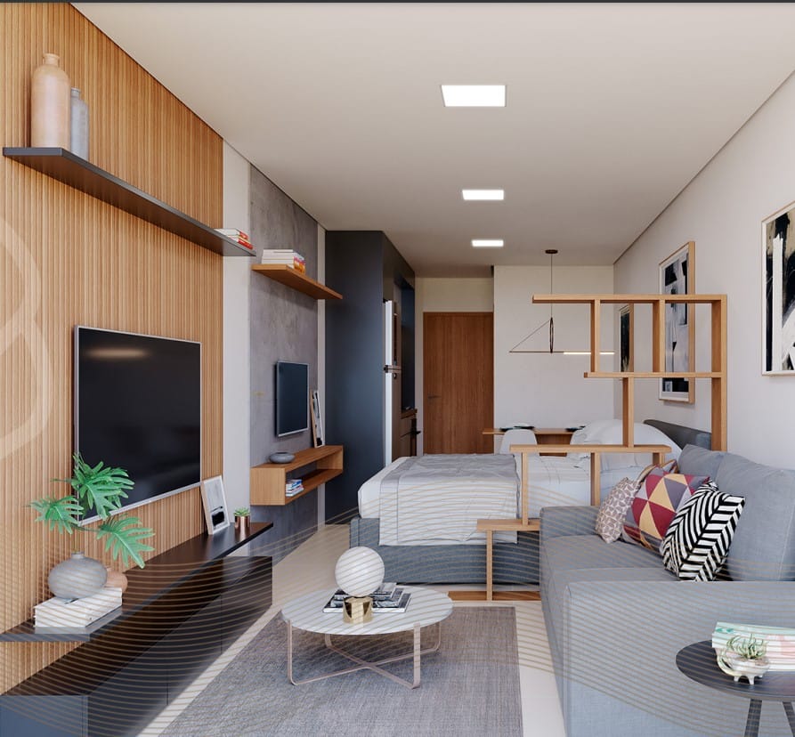 Apartamento, 1 quarto, 30 m² - Foto 12