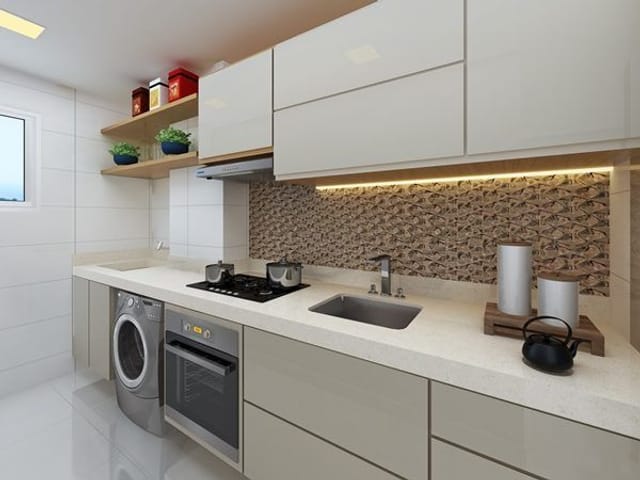 Apartamento com 38m² 2 quartos e 1 banheiro, à venda, no bairro Parque Nações Unidas em São Paulo