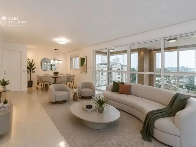 Apartamento 3 quartos e 5 banheiros, para alugar, no bairro Cristo Rei em Curitiba