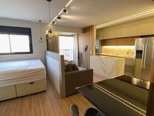 Apartamento 1 quarto e 2 banheiros, para alugar, no bairro Gleba Fazenda Palhano em Londrina