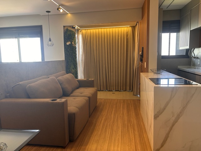 Apartamento 1 quarto e 2 banheiros, para alugar, no bairro Gleba Fazenda Palhano em Londrina
