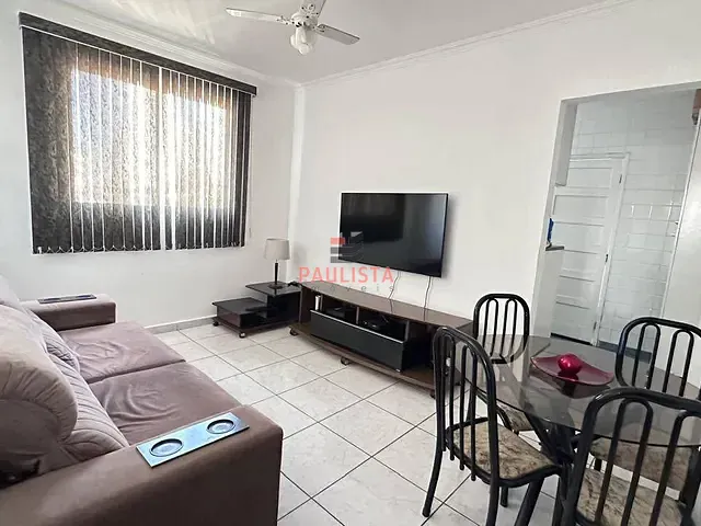 Apartamento com 79m² 2 quartos e 1 banheiro, à venda, no bairro Marapé em Santos
