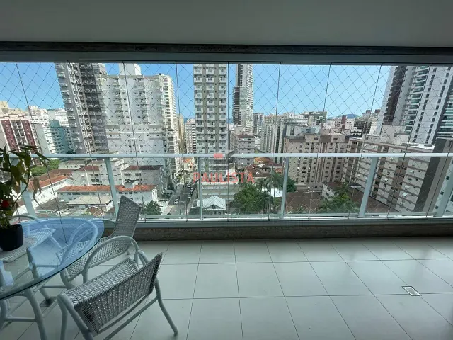 Apartamento 3 quartos e 5 banheiros, à venda, no bairro Pompéia em Santos