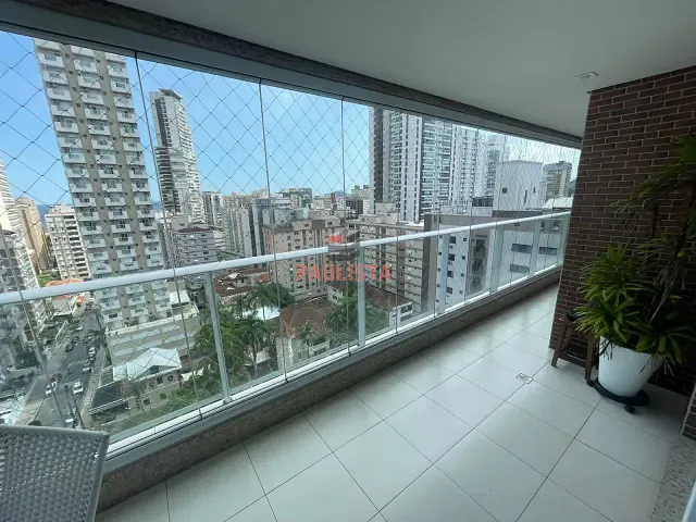 Apartamento 3 quartos e 5 banheiros, à venda, no bairro Pompéia em Santos