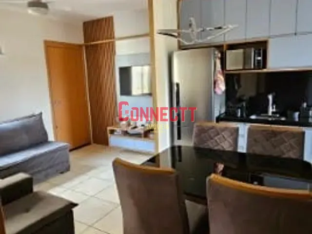 Apartamento com 43m² 2 quartos e 1 banheiro, à venda, no bairro Residencial Parque dos Servidores em Ribeirão Preto