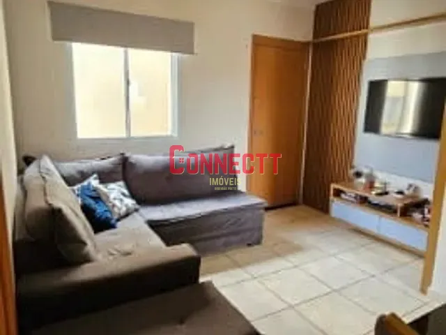 Apartamento com 43m² 2 quartos e 1 banheiro, à venda, no bairro Residencial Parque dos Servidores em Ribeirão Preto