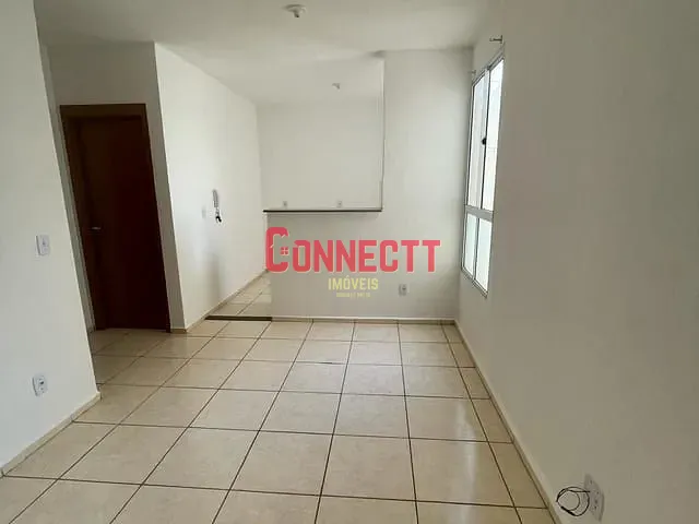 Apartamento 2 quartos e 1 banheiro, à venda, no bairro Conjunto Habitacional Sílvio Passalacqua em Ribeirão Preto