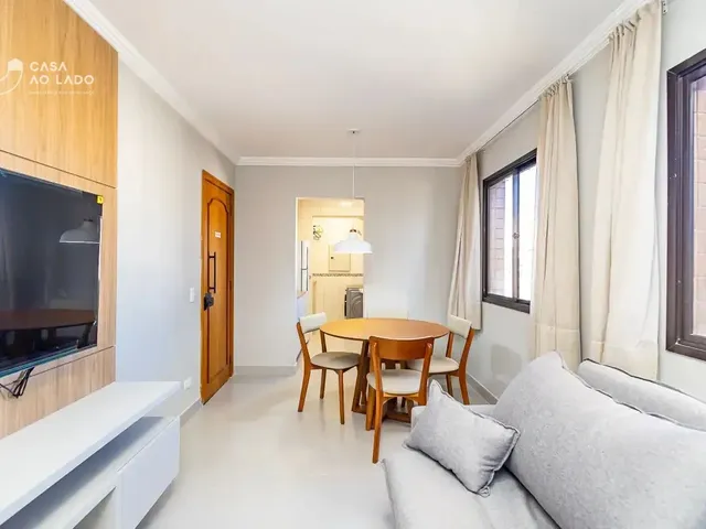 Apartamento 1 quarto e 2 banheiros, para alugar, no bairro Bigorrilho em Curitiba