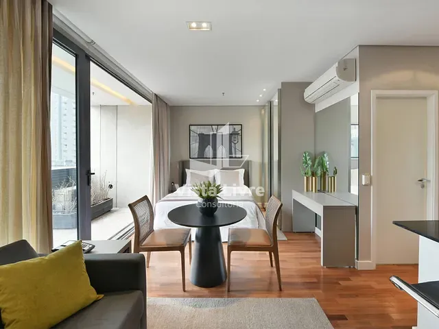 Apartamento com 42m² 1 quarto e 1 banheiro, à venda, no bairro Vila Olímpia em São Paulo