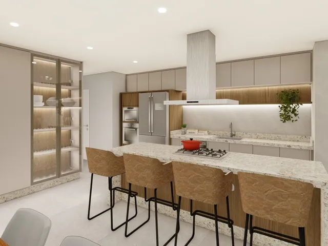 Apartamento com 339m² 3 quartos e 5 banheiros, para alugar, no bairro Gleba Fazenda Palhano em Londrina