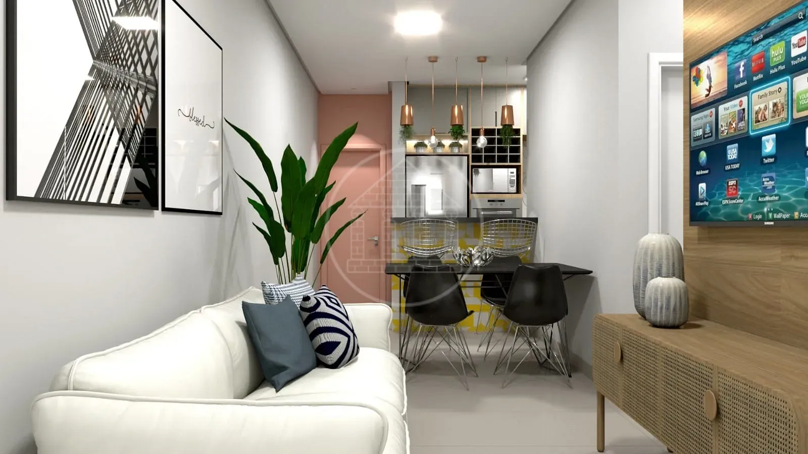 Apartamento, 2 quartos, 51 m² - Foto 2