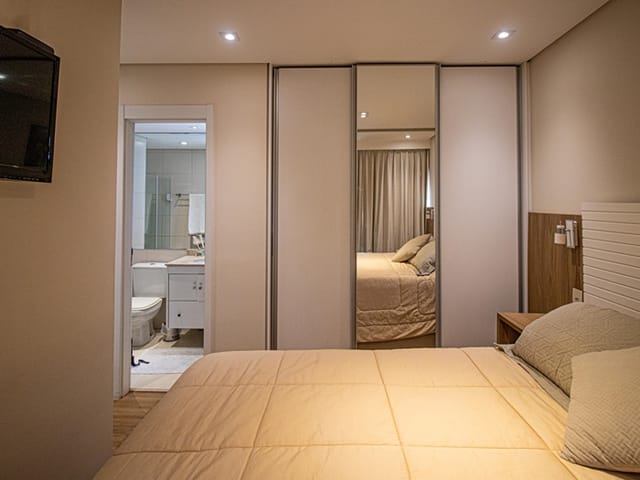 Foto do Apartamento - Apartamento de alto padrão na privilegiada Vila Olímpia e climatização em todos os ambientes à venda, Vila Olímpia, São Paulo, SP | Vieira Imóveis