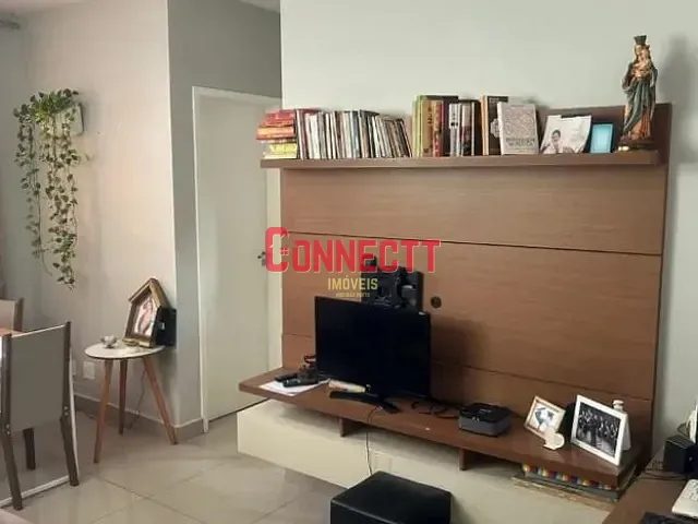 Apartamento com 48m² 2 quartos e 1 banheiro, à venda, no bairro Condomínio Mirante Sul em Ribeirão Preto